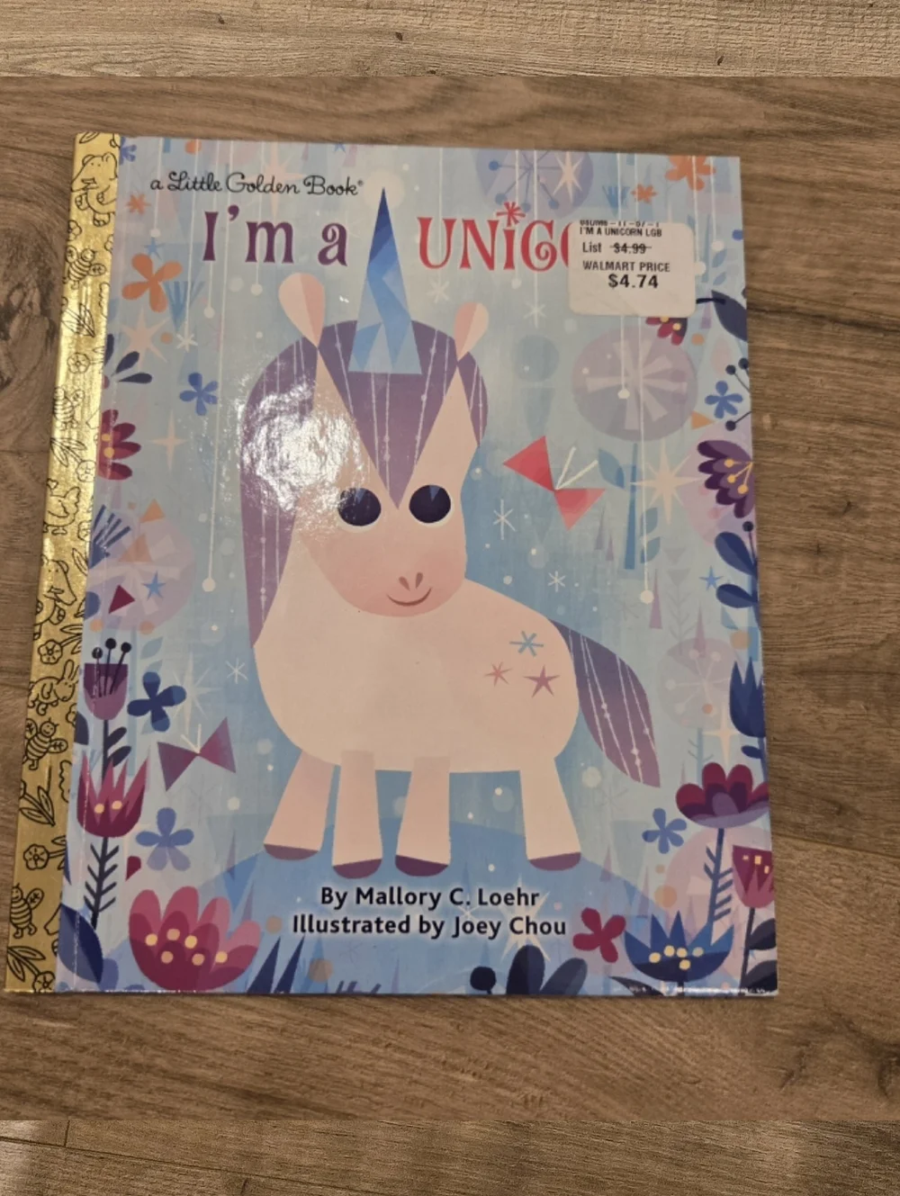 📚 NWT I'm a Unicorn By Mallory C. Loehr Summer Reading Little‎ Golden Book